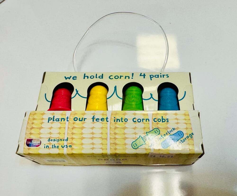 Talisman Designs Butter Baby Corn Picks 4 Pairs